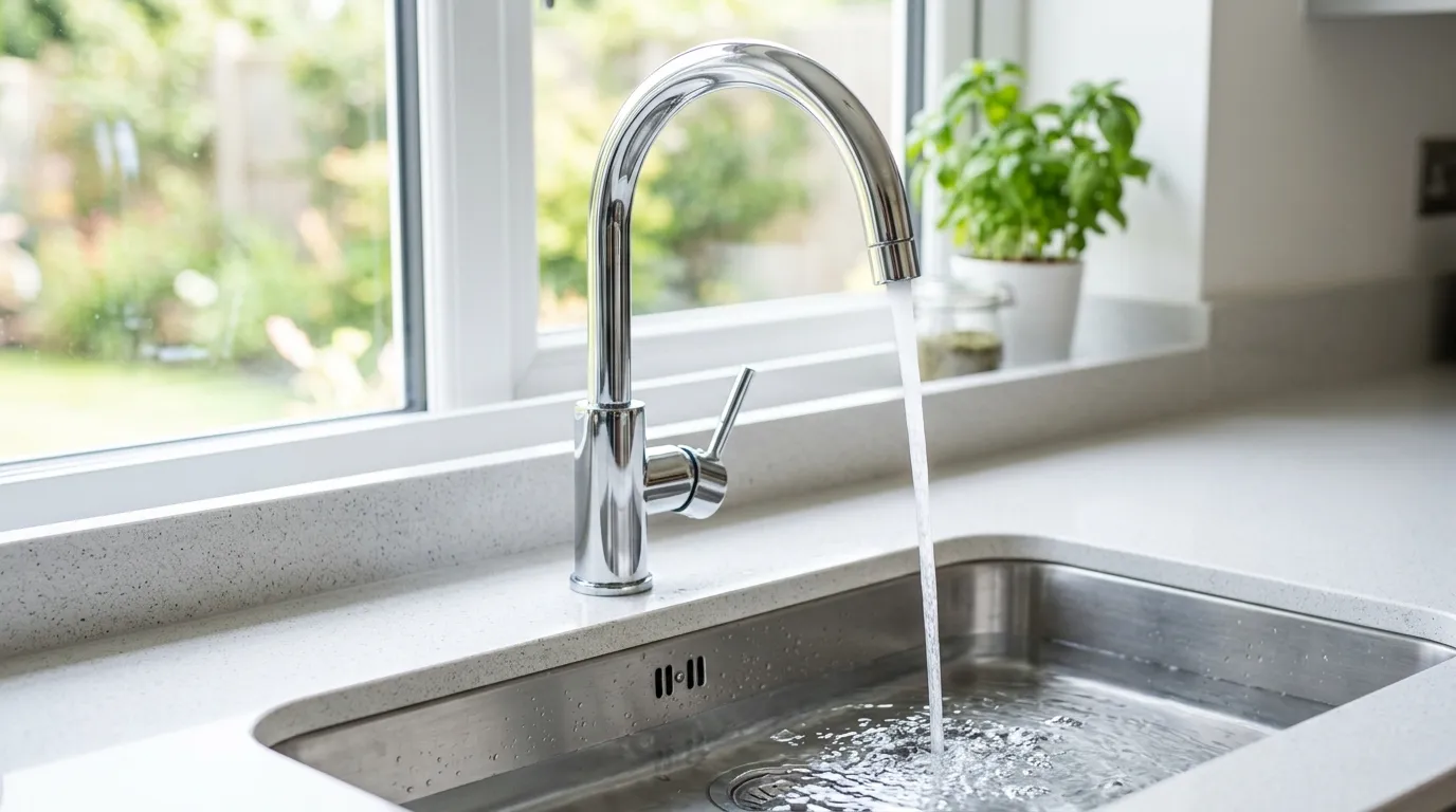 Local Plumbing Master Pros same day plumber fixing a faucet in Blue Jay, OH